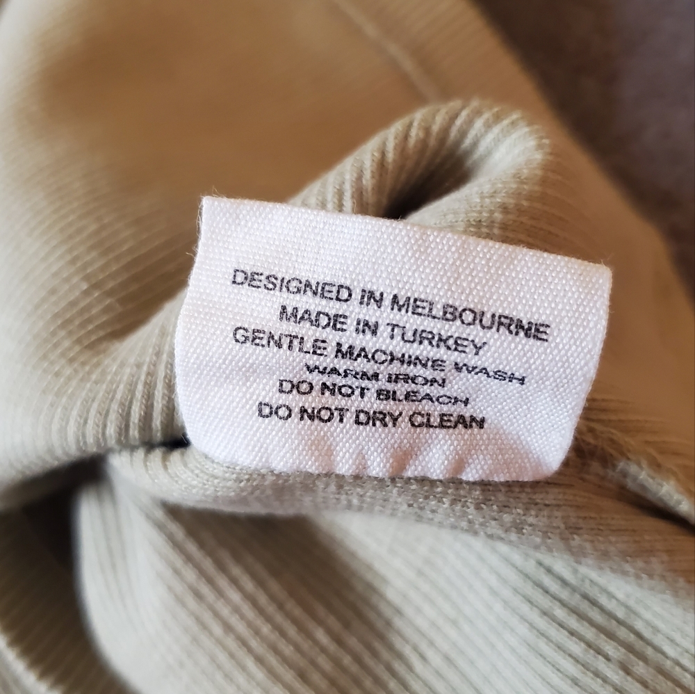 Men's Beige Tank Top - Picture 10 of 10